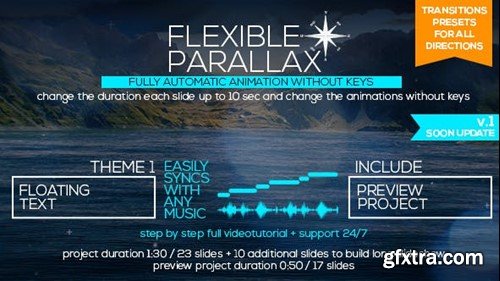 Videohive Flexible Parallax Slideshow_Floating Text 19788192