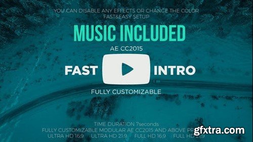 Videohive Youtube Fast Intro 21797779