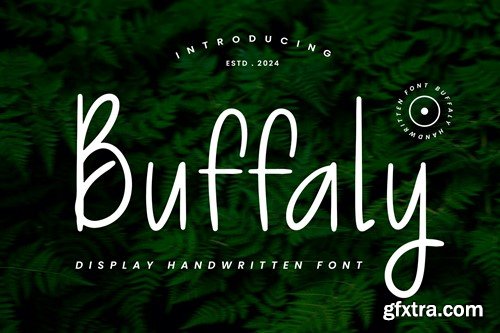 Buffaly - Handwritten Font WKSYLYN