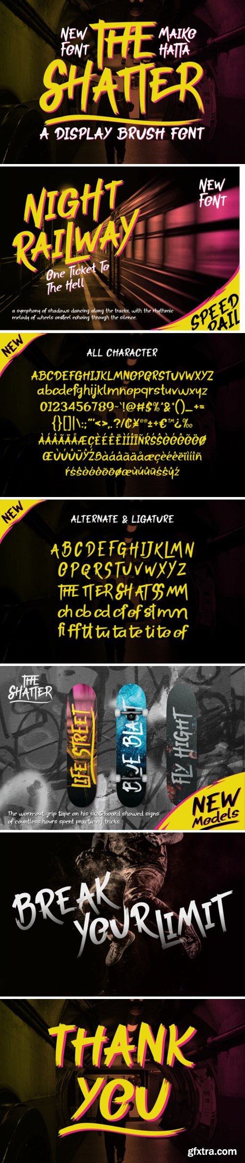 The Shatter Font
