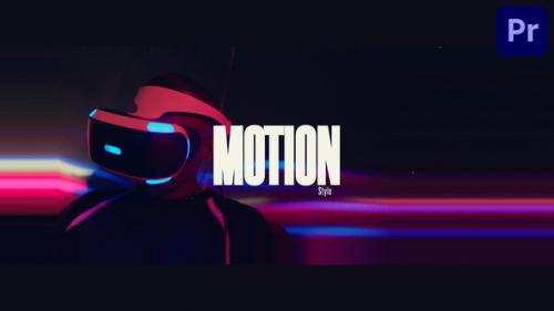 Videohive - Opener Motion Style for Premiere Pro - 49619398