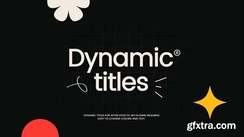 Videohive Dynamic Titles Intro 50195956