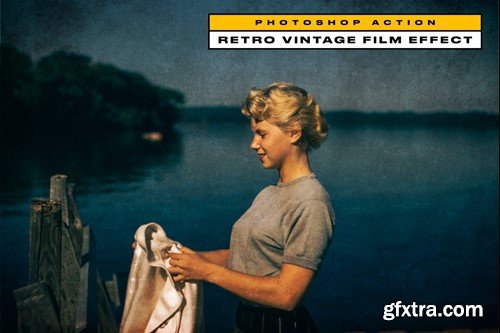Retro Vintage Film Effect N5EDHDM