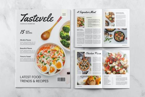 Food Magazine Template