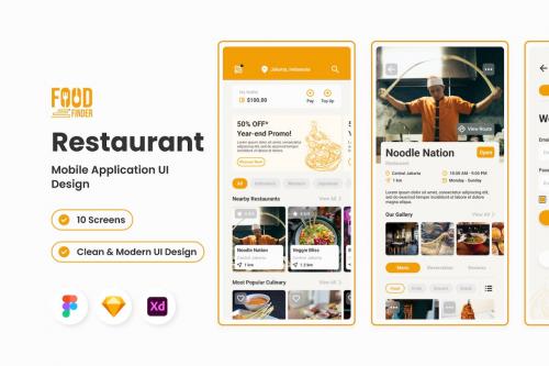 Food Finder - Restaurant Mobile App