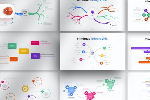 Mindmap PowerPoint Infographic Template