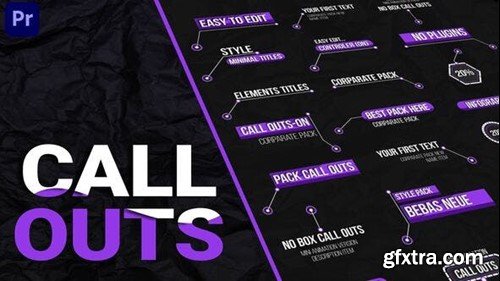 Videohive Call Outs pack 50133131