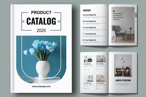 Modern Product Catalog Layout
