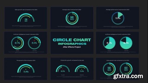 Videohive Infographics Circle Chart 50240784