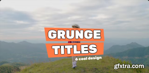Final Cut Pro - Box Grunge Trendy Titles