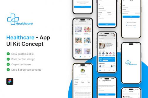 Healthcare App UI Kit