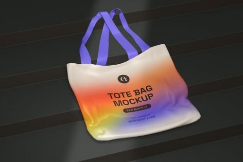 Fabric Tote Bag Branding Mockup