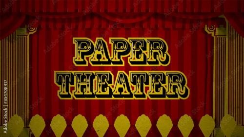 Adobe Stock - Paper Theater Title Overlay - 354708417