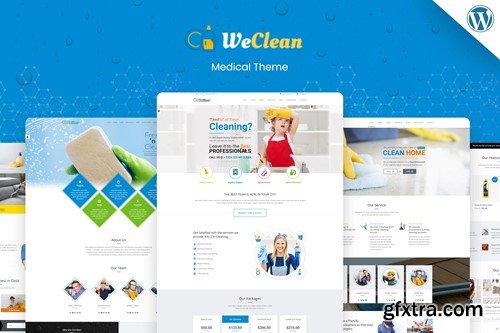 We Clean - Cleaning WordPress VX58EQM