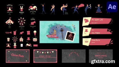 Videohive Circus Big Pack for After Effects 50221111