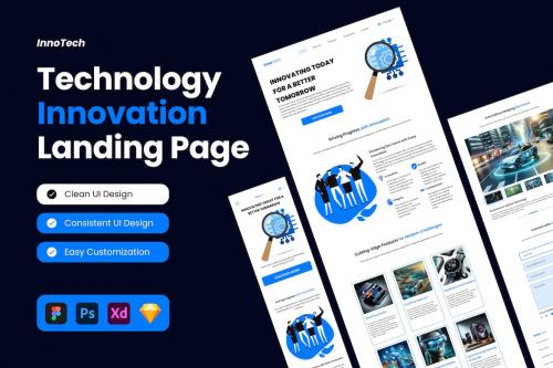InnoTech - Technology Innovation Landing Page