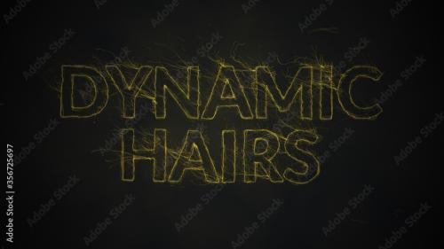 Adobe Stock - Dynamic Hair Titles - 356725697