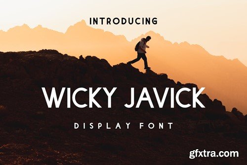 Wicky Javick Sans Serif Font Family GZNVWNL