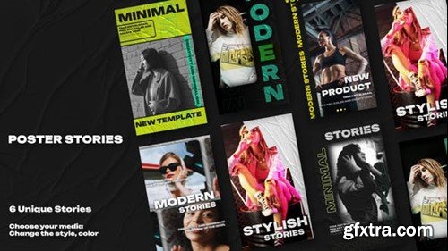 Videohive Poster Stories 50255069