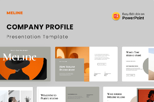 Meline -Company Profile Presentation Template