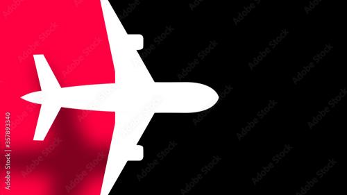 Adobe Stock - Airplane Travel Title Transition - 357893340