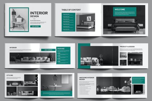 Interior Brochure Design Template