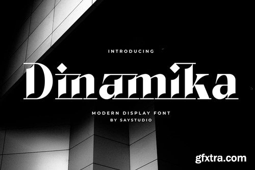 Dinamika - Modern Luxury Font 86PFP45