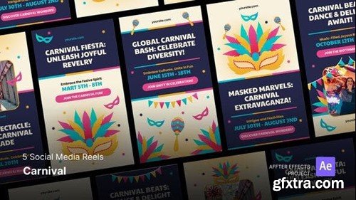 Videohive Social Media Reels - Carnival After Effects Template 50238966