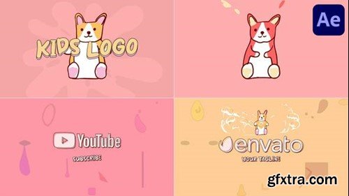 Videohive Kids Cartoon Logo for After Effects 50277504