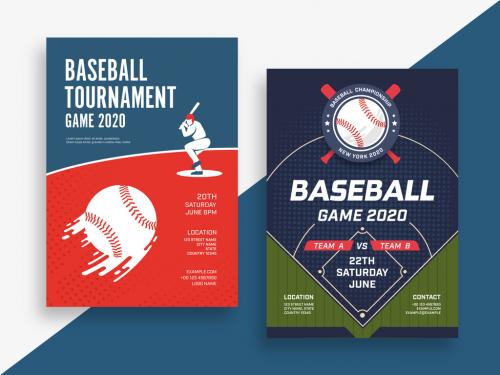 Adobe Stock - Baseball Tournament Poster Layouts - 362624673