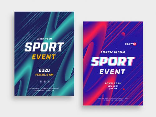 Adobe Stock - Sports Event Flyer Layouts - 362624707
