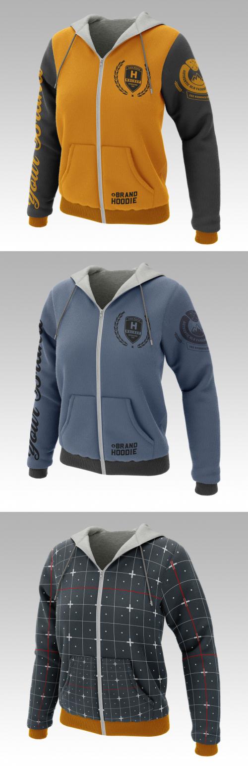Adobe Stock - Hooded Sweatshirt Mockup - 362978452