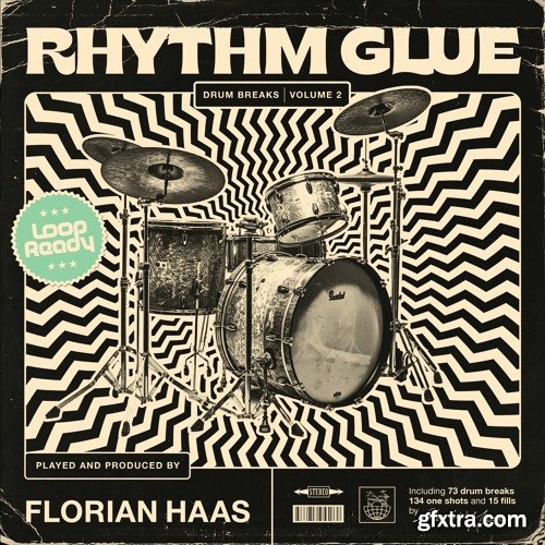 Florian Haas Drums Rhythm Glue Drum Breaks Vol 2