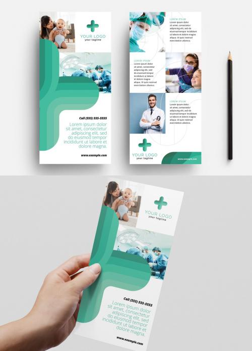 Adobe Stock - Thin Flyer for Hospital and Medical Services - 367847530