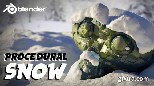 Blender - Snowify (Procedural Snow Generator)