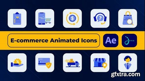 Videohive E-commerce Animated Icons 50347700