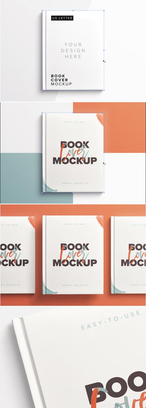 Adobe Stock - Book Cover Mockup - 367865727