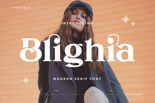 Blighia - Stylish Ligature Font