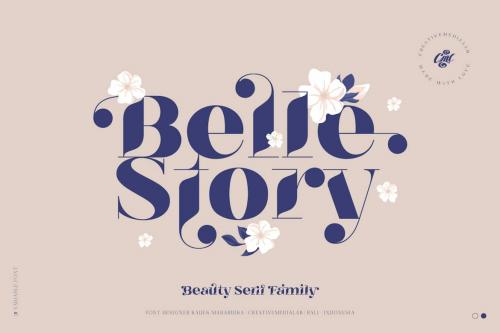 Belle Story - beauty serif family