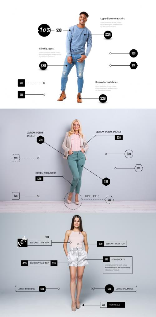 Adobe Stock - Call Out Infographic Element Layouts - 370778960