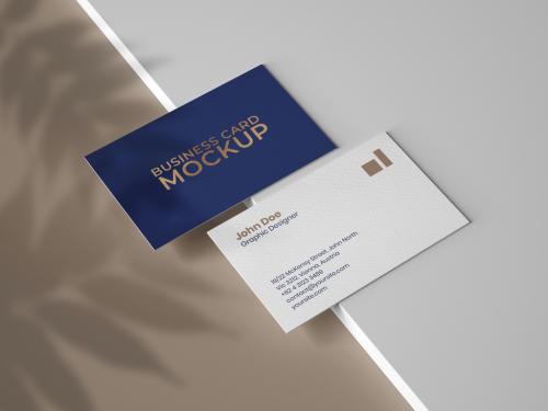 Adobe Stock - Premium Business Card Mockup - 370835528