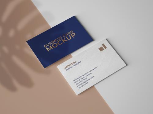 Adobe Stock - Premium Business Card Mockup - 370836439
