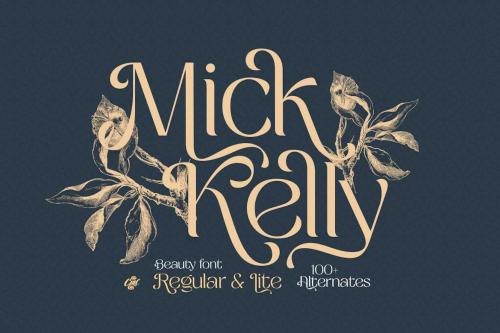 Mick Kelly - Beauty Modern Font