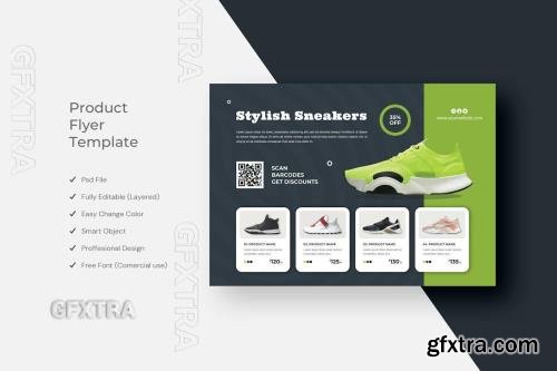 Product Flyer Template Design 5FWC3ZY