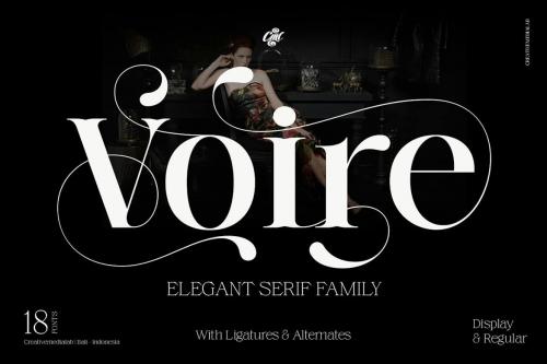 Voire - Elegant Beauty Serif Family
