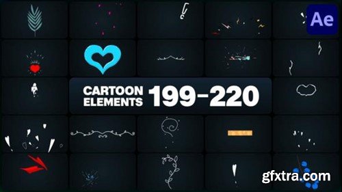 Videohive Cartoon Elements for After Effects 50342847
