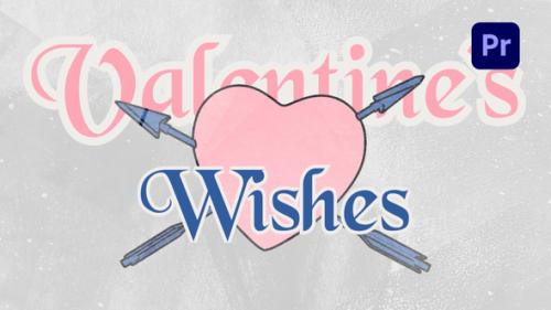 Videohive - Valentine's Day Wishes Opener - 50240227
