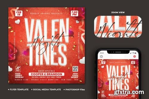 Valentines Day Photoshop Design Pack 16 14xPSD