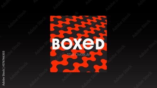 Adobe Stock - Boxed Pattern Title - 376746303