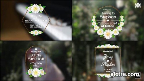 Videohive Wedding title V.03 50352747